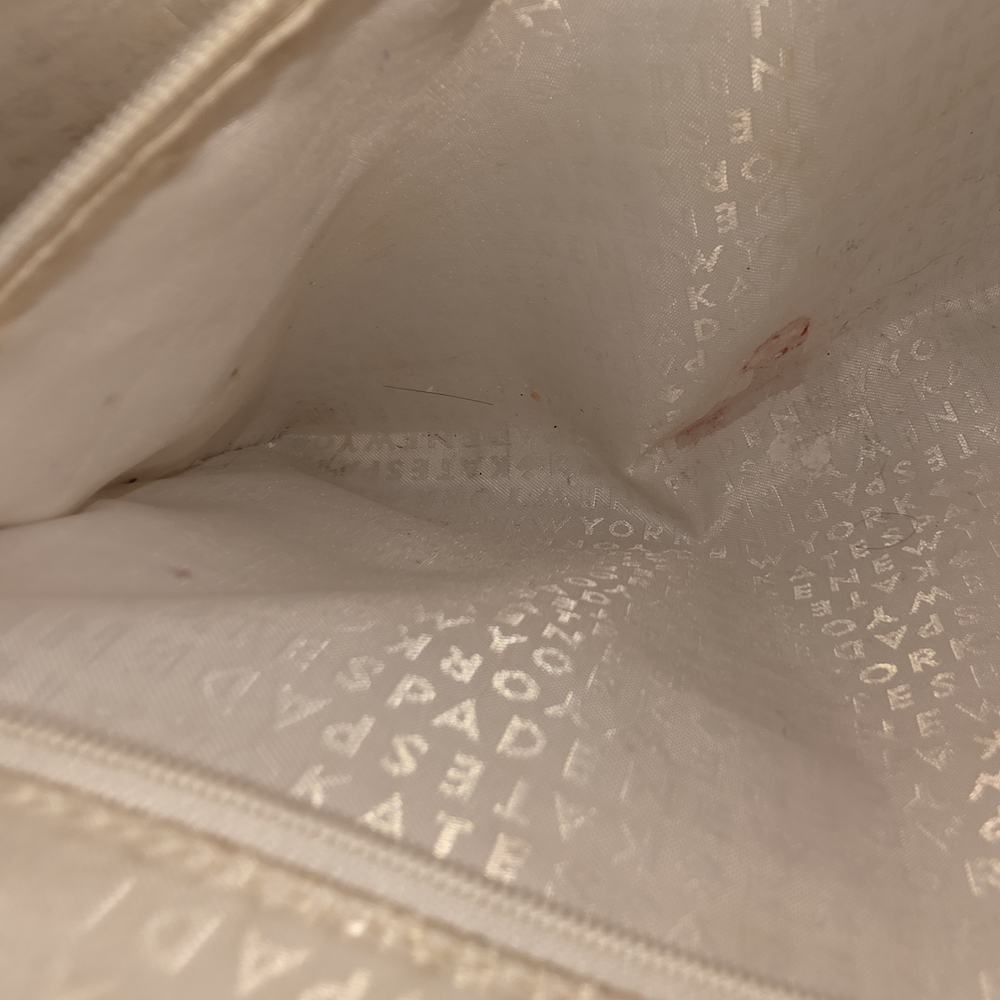 Kate Spade Cream and Black Satchel - Picture 9 of 13